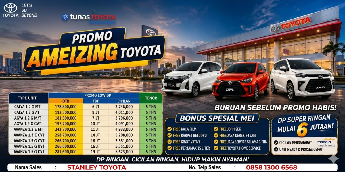 Promo Toyota Mei 2026